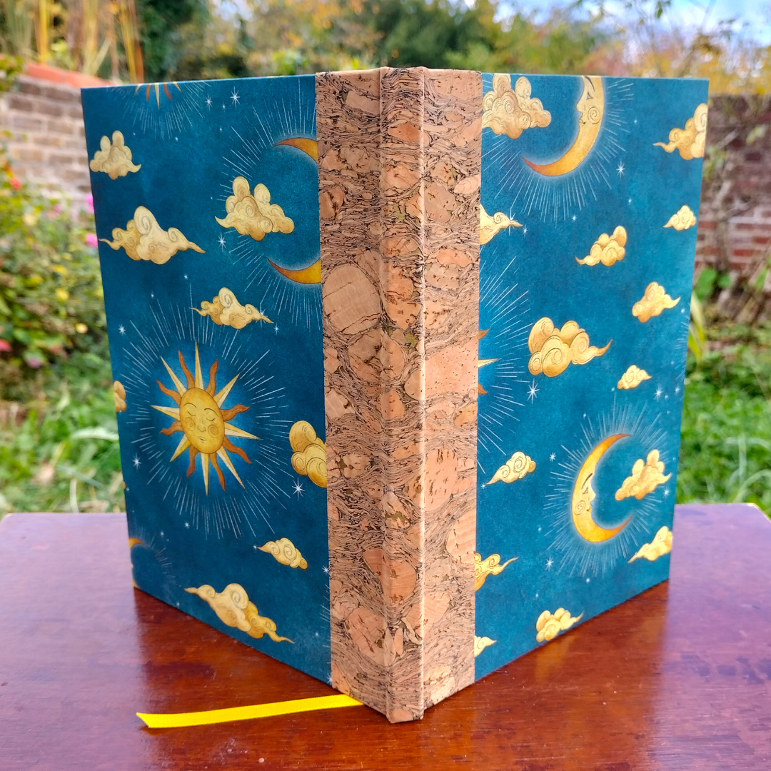 Carnet A5 – Lune & Soleil