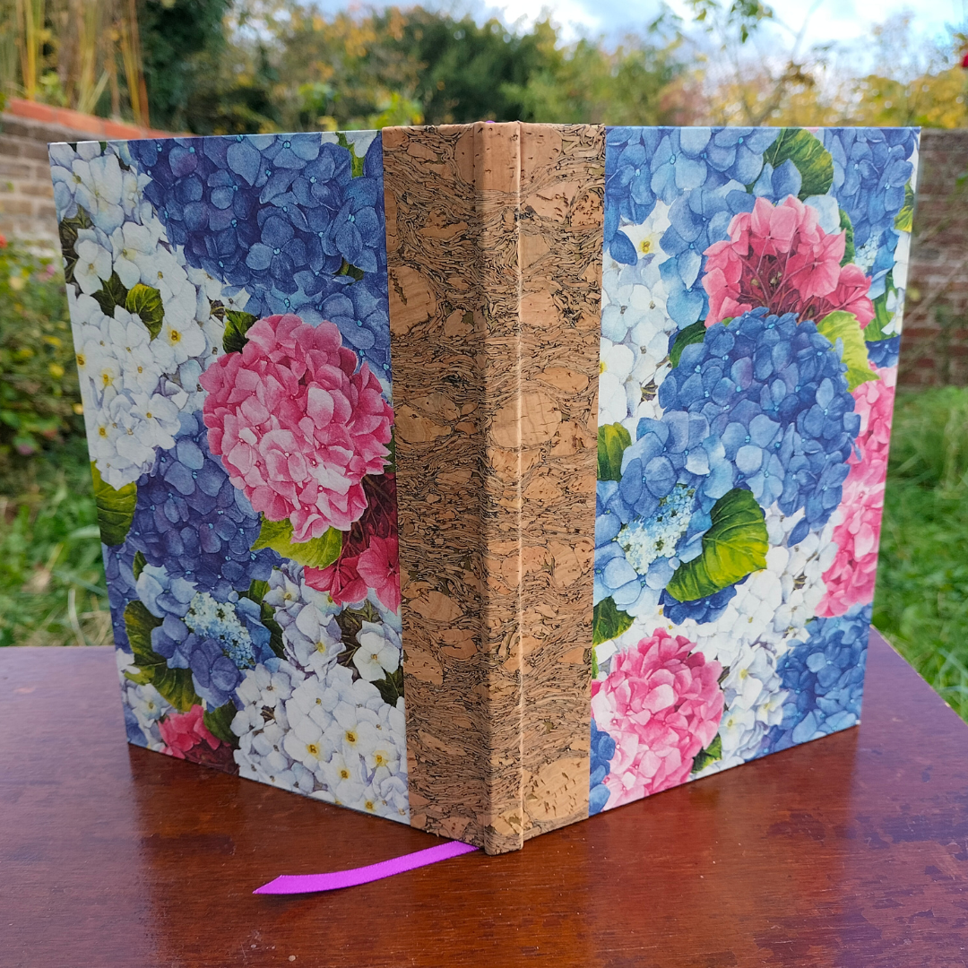 Carnet A5 – Hortensia