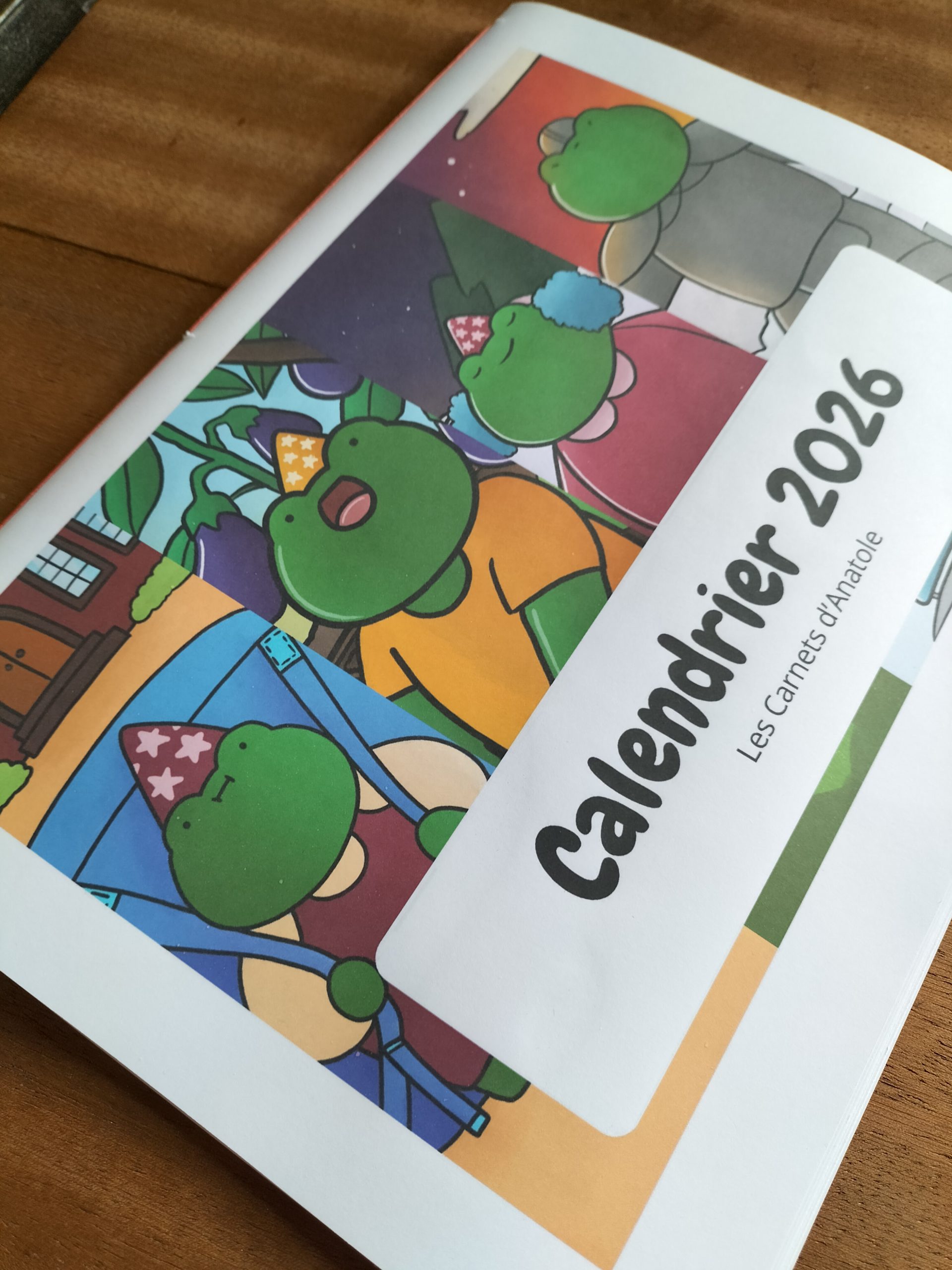 Calendrier grenouilles 2026